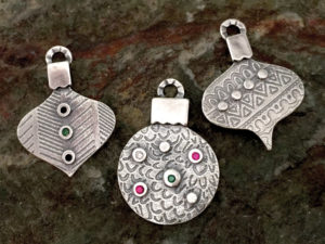 Metal Clay - All I Want for Christmas Pendant @ A Place to Bead | San Marino | California | United States