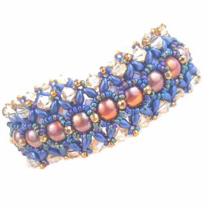 Criss Cross Polka Dot Bracelet @ A Place to Bead | San Marino | California | United States