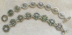 Baroque Overlay Linked Bracelet @ A Place to Bead | San Marino | California | United States