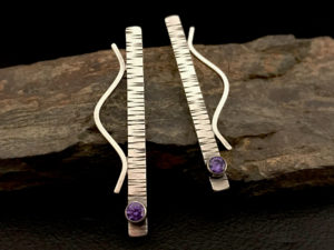Linear Waves Earrings @ A Place to Bead | San Marino | California | United States