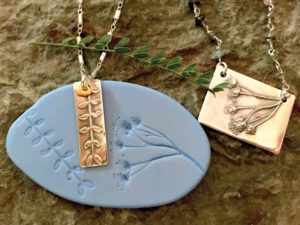 Metal Clay - Nature's Way Pendant @ A Place to Bead | San Marino | California | United States