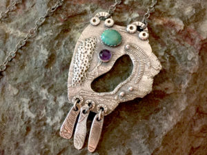 Organics Cabochon Set Pendant @ A Place to Bead | San Marino | California | United States