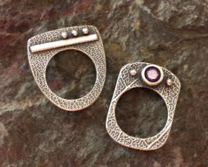 Metal Clay - Flat & Fabulous Ring @ A Place to Bead | San Marino | California | United States