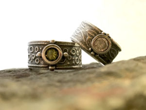 Metal Clay - Texture Me Pretty Ring @ A Place to Bead | San Marino | California | United States