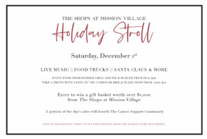 Holiday Stroll on Mission Street @ A Place to Bead | San Marino | California | United States