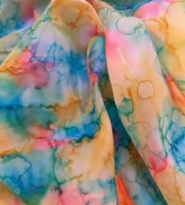 Hand Dyed Silk Scarves