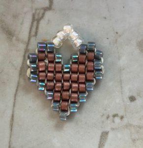 Pattern of the Month - Square Stitch Hearts